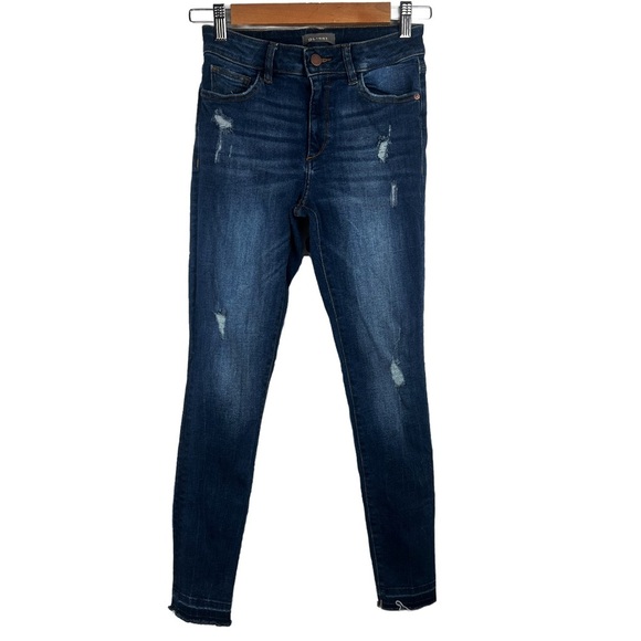 DL1961 Women's Florence Ankle Mid-rise Instasculpt Skinny Size 27 - Picture 1 of 5